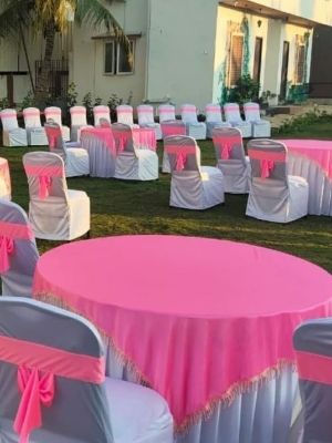 Wedding chair and table covers