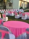 Wedding chair and table covers