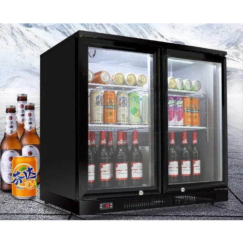 Mini Beverage Coolers - Color: Black