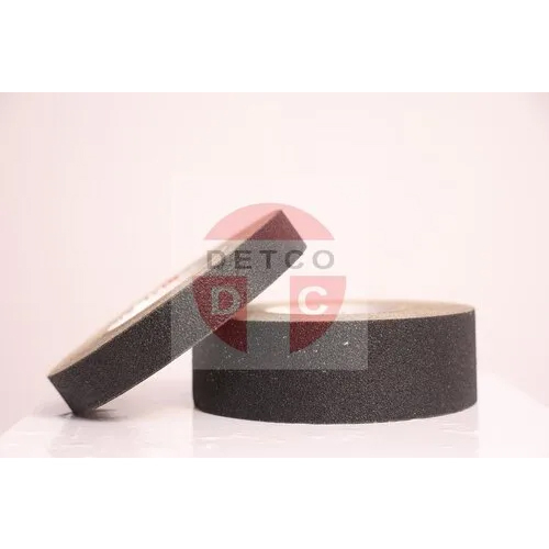 Anti Skid Tape - PVC Material, 2 Inch Thick, 18 Feet Long, Black Color - Double-Sided Adhesive for Enhanced Slip Resistance in Emergencies