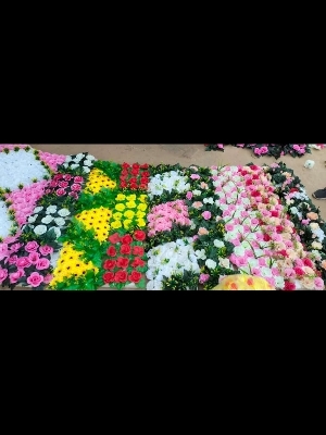 Wedding decoration flower sheet