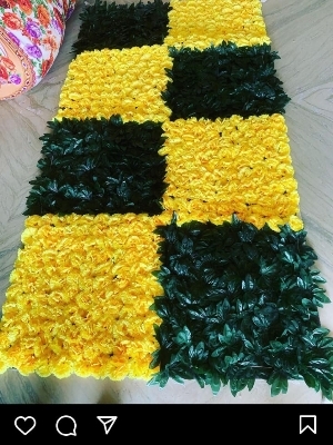 Wedding decoration flower panels