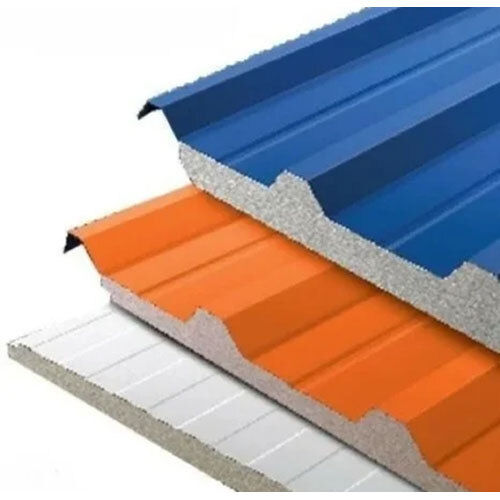 Pir Puf Sandwich Roof Panel - Color: Multicolor