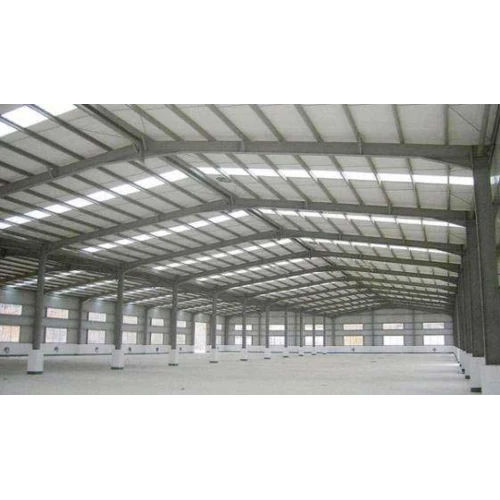 Industrial Shed Fabrication - Color: Silver