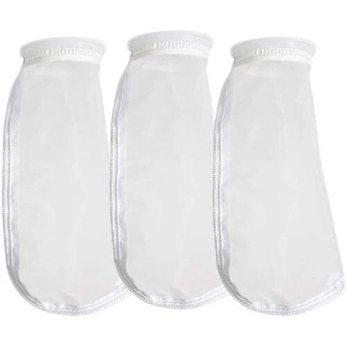 Nylon Mesh Filter Bag - Color: White