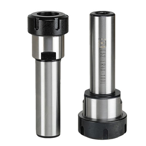 Straight Cylindrical Chuck - Color: Silver & Black