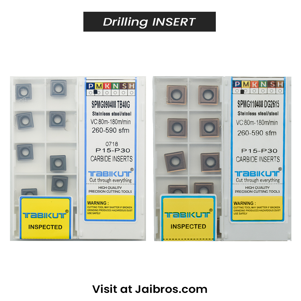 Drilling Insert - Color: Silver