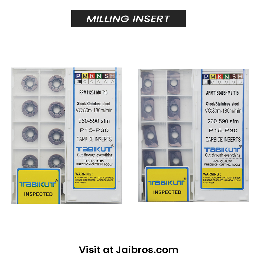 Milling Insert - Color: Silver