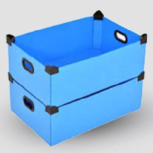 Polypropylene Crates - Color: Blue