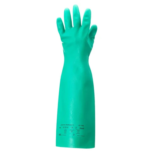 Green Chemical Resistant Gloves