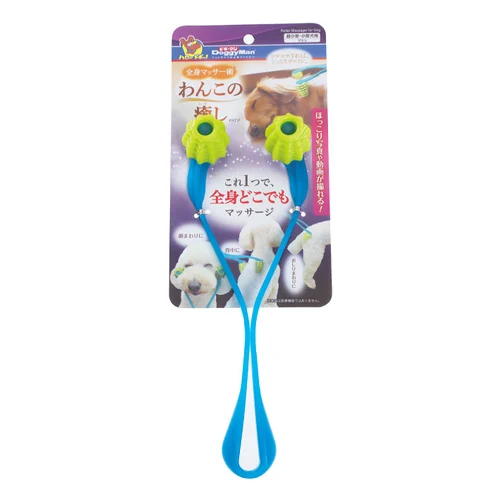 Healing Soft Tip Pet Roller Massager - PVC Material 27x12x5 cm Easy-to-Use Design for Stress Relief and Relaxation