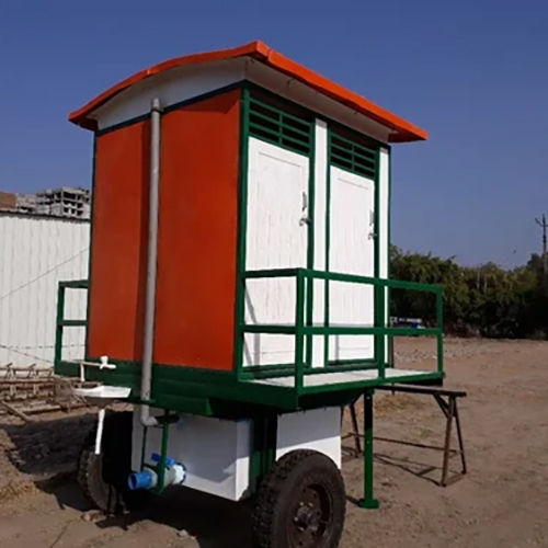 Frp Mobile Toilets - Color: Multicolor