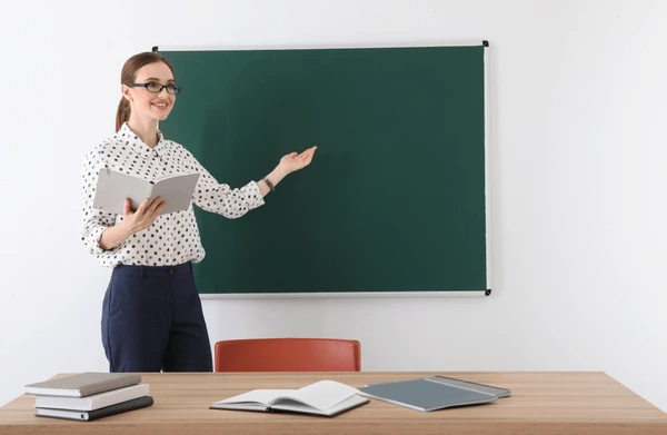 Aluminum Frame Green Chalk Board - Sizes 1x1 to 8x4 Available | Modern Rectangular Design for Classroom & Education