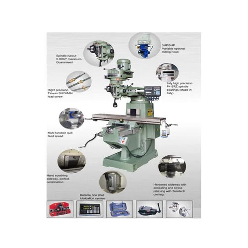 Dro Milling Machine - Automatic Grade: Automatic