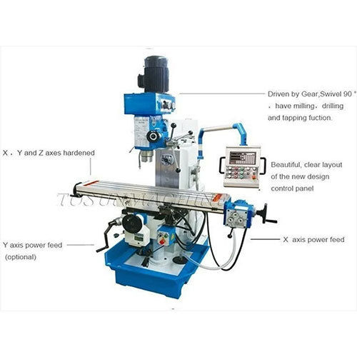 Vertical Horizontal Milling Machine - Automatic Grade: Automatic