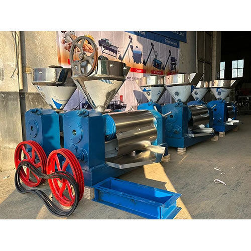 Soybean Oil Machine - Color: Blue