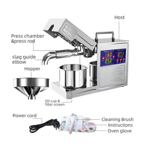 Home Use Oil Press Machine - Automatic Grade: Automatic