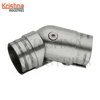 Stainless Steel Adjustable Joint Elbow - Application: Residential