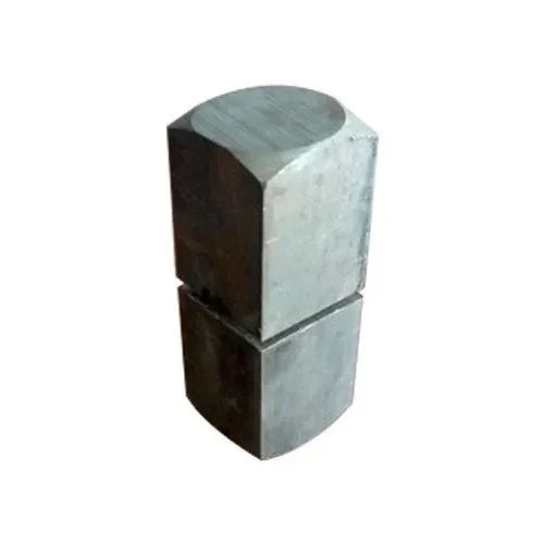 Stainless Steel Square Gate Hinges - Color: Silver