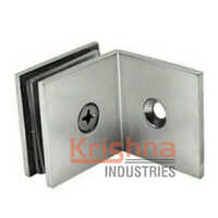 L Type Stainless Steel Glass Bracket - Customizable Size, Silver Color | Easy-to-use, Durable Design For Residential And Commercial Applications