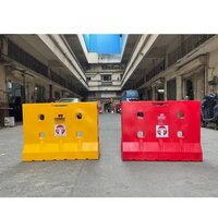 Road Barricades - Color: Yellow & Red