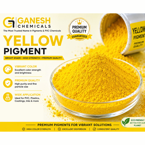 Pigment Powder ( Yellow Colour ) - Application: Industrial
