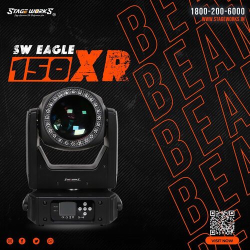 Auditorium SW LED 150 Beam Circle Head Light