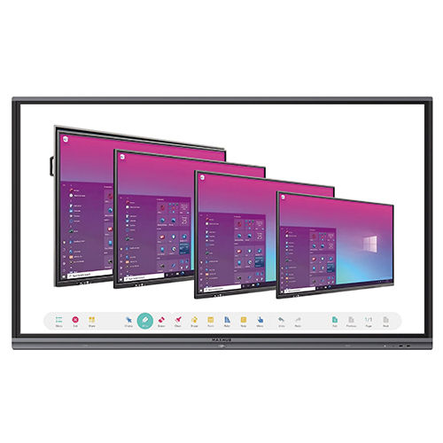 Led Interactive Flat Panel - Color: Black