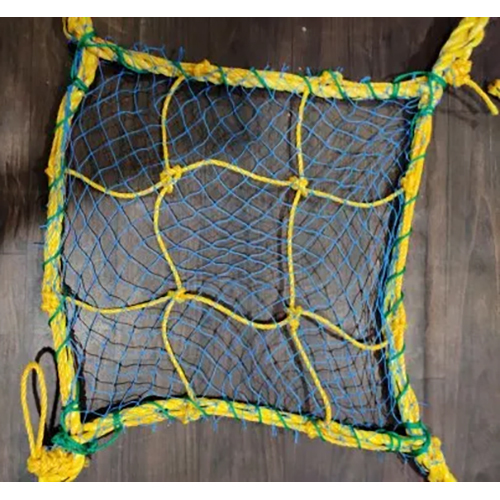 Knotted Type Safety Nets - Color: Yellow & Green