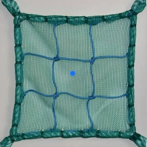 5 Mm Braided 3 Layer Safety Net - Color: Green