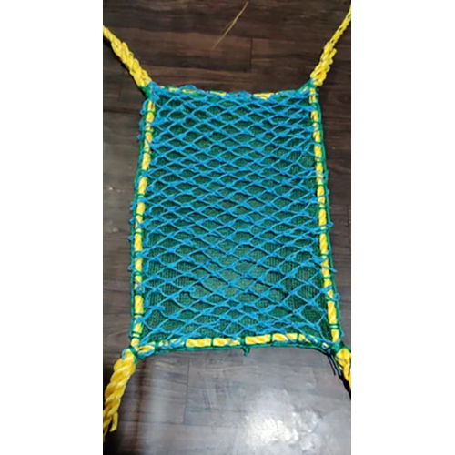 Double Cord Safety Net - Color: Yellow & Blue