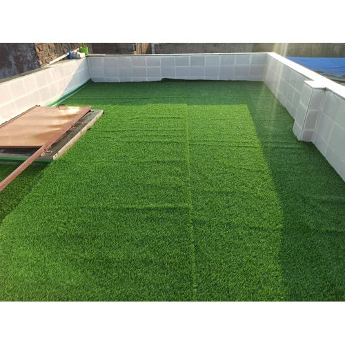 Artificial Grass Mat - PP+PE Material, 2M x 25M Size, Green Color, 35MM Pile Height | Durable, Washable, Perfect for Indoor and Outdoor Use