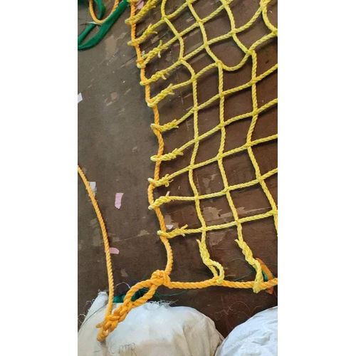 Polypropylene Cargo Net - Color: Yellow