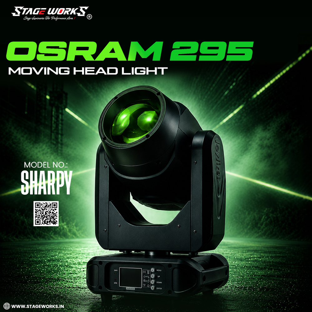 Stage Works NEW 4x40W RGB Zoom Moving Head Light