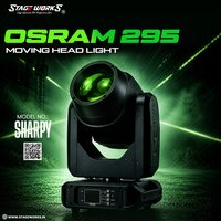 Stage Works New 4x40w Rgb Zoom Moving Head Light - Color: Multicolor
