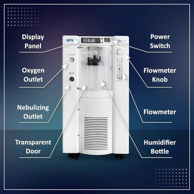 BPL Oxy 5 LPM Oxygen Concentrator