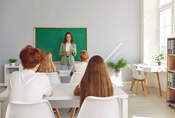 SDS11 Wooden Frame Green Chalkboard For College - Wooden & Aluminum Construction, Rectangular Shape, All Sizes Available, Professional Style