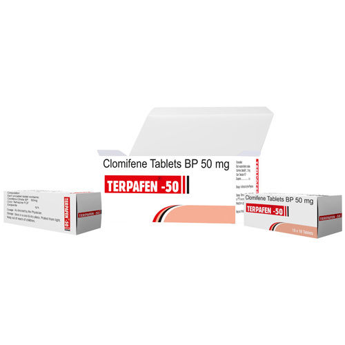 Terpafen 50 mg Clomifene Tablet BP