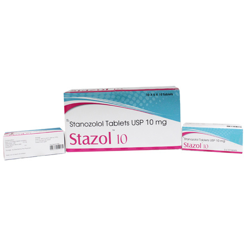 Stazol 10 mg Stanozolol Tablet USP