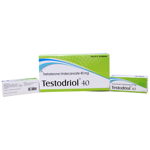 Testodriol 40 mg Testosterone Undecanoate Tablets