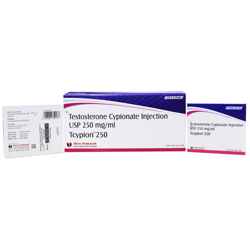Tcypion 250 mg Testosterone Cypionate Injection USP