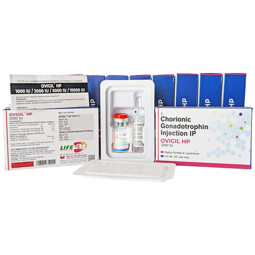 Ovigil HP 2000 IU Chorionic Gonadotrophin Injection IP