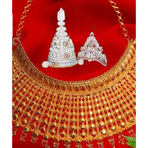 Designer Gold Plated Jewellery Necklace Set - Gender: Women