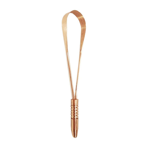 One Handle Copper Tongue Cleaner - Application: Personal Care