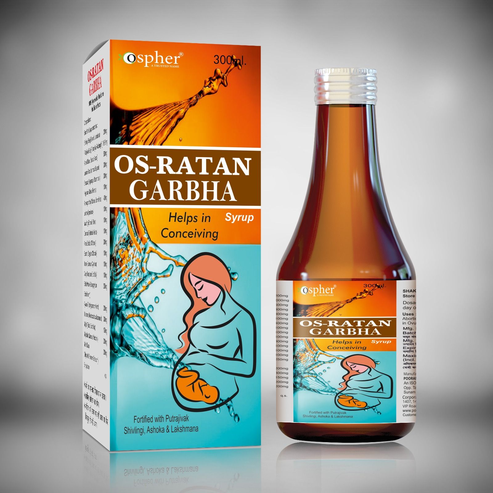 Os Ratan Garbha Syrup - Age Group: For Adults