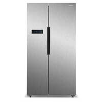 Whirlpool Side By Side Refrigerator - 537l Silver | Automatic Defrost, Energy Efficient, Warranty Included