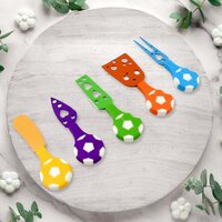 football Soccer Cheese Knife Set