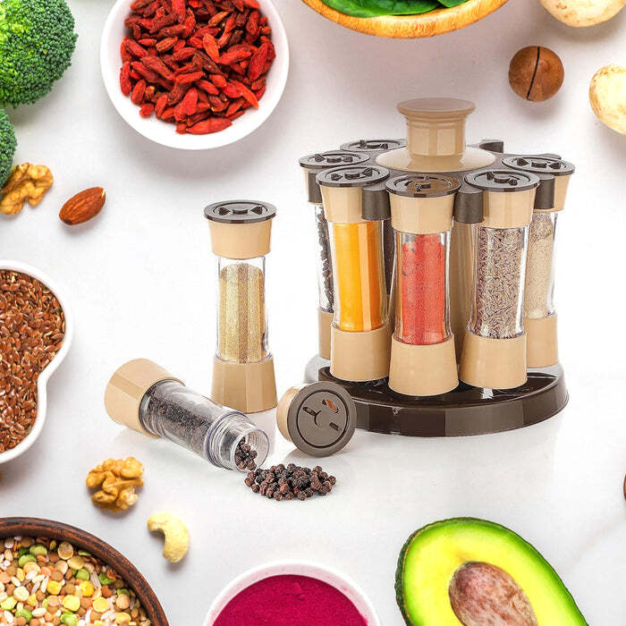 Revolving Spice Rack for Kitchen and Dining Tables