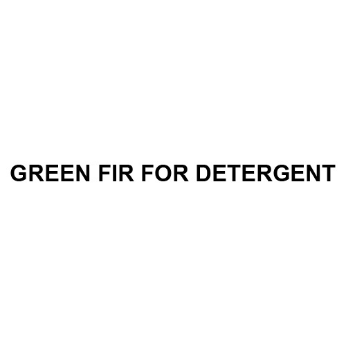 Green Fir For Detergent