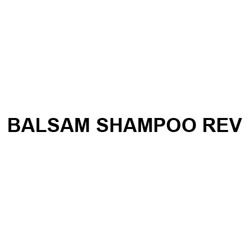 Balsam Shampoo Rev